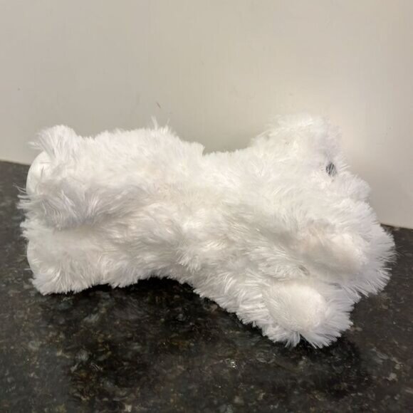 AURORA MINI FLOPSIE 8” PLUSH BICHON FRISE DOG 60466 CUDDLY SOFT TOY TEDDY PUPPY - Picture 7 of 9